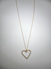Load image into Gallery viewer, CZ Heart Necklace - Gold Filled