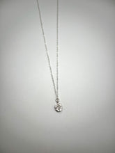 Load image into Gallery viewer, CZ Star Pendant Necklace - Sterling Silver
