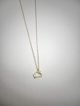 Load image into Gallery viewer, CZ Cloud Necklace - Gold Filled