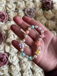 Pastel Bracelets - Hearts, Flowers, Stars